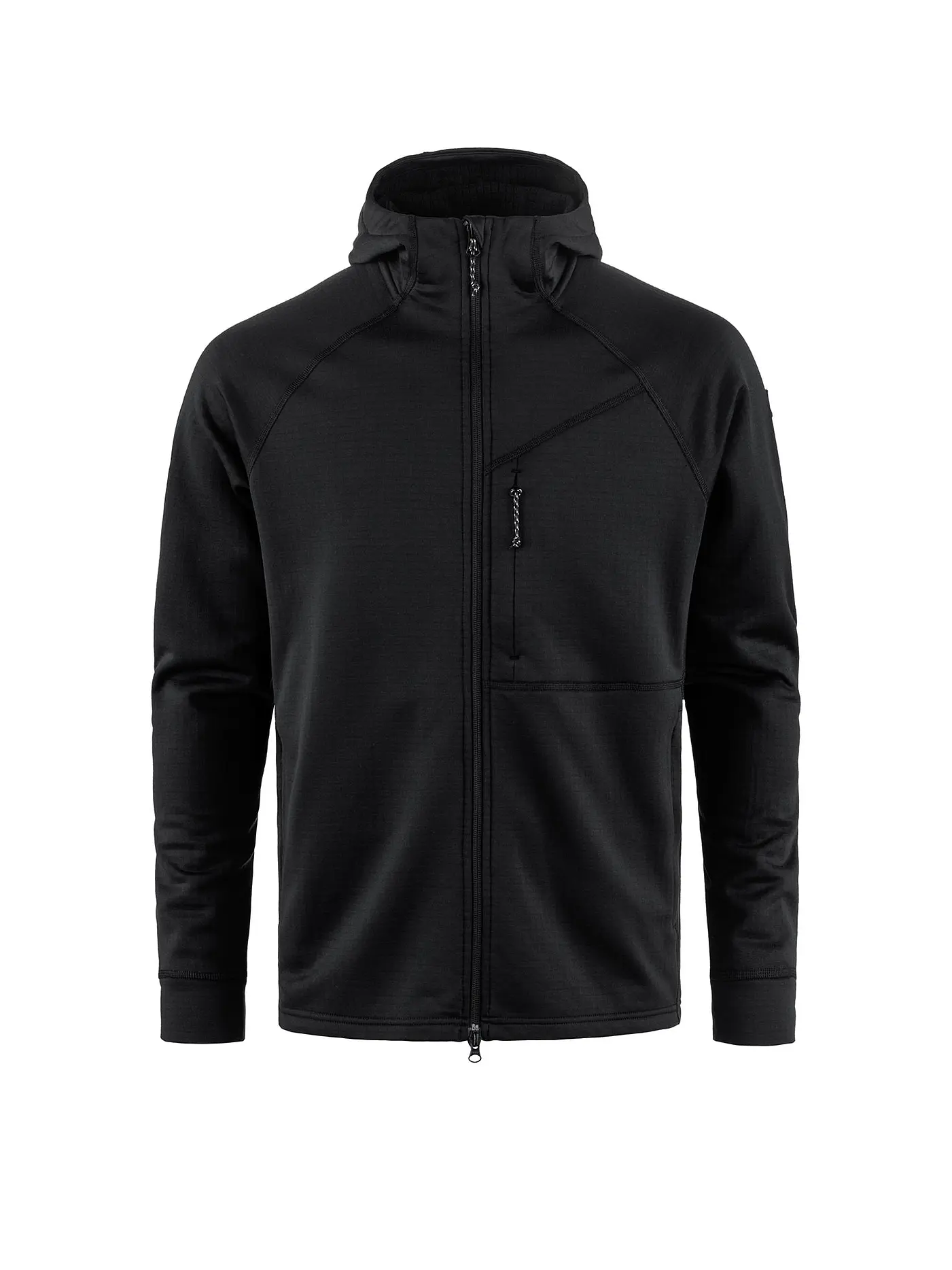 FJÄLLRÄVEN | Herren Fleecejacke Abisko Grid Fleece Hoosie | 